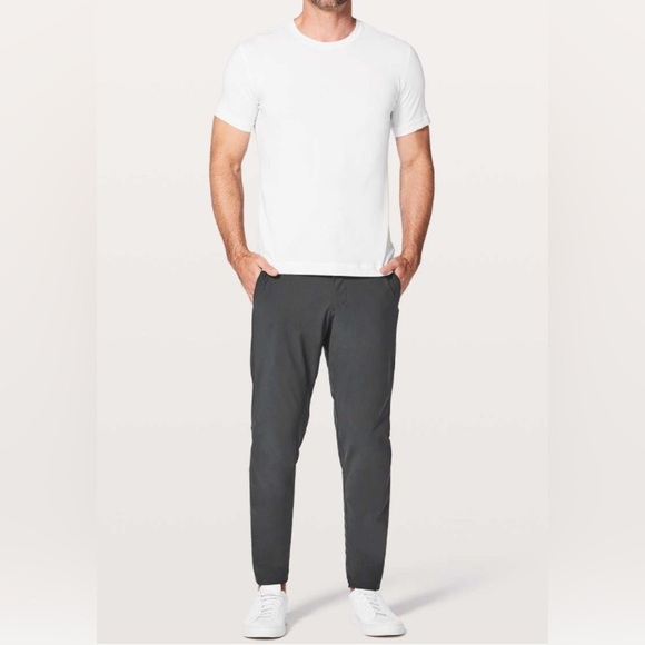Lululemon Men’s Commission Pant Slim *Warpstreme 34"- Obsidian/ Size 28 - Picture 2 of 11